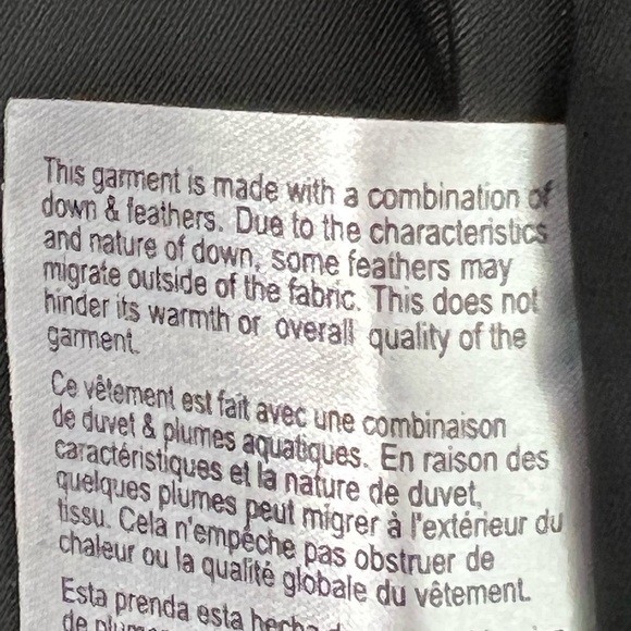 MICHAEL KORS BLACK HOODED DOWN FILLED PUFFER COAT with FLAW Sz. XS  NWT - Picture 7 of 10